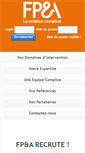 Mobile Screenshot of fpa.fr
