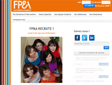 Tablet Screenshot of fpa.fr